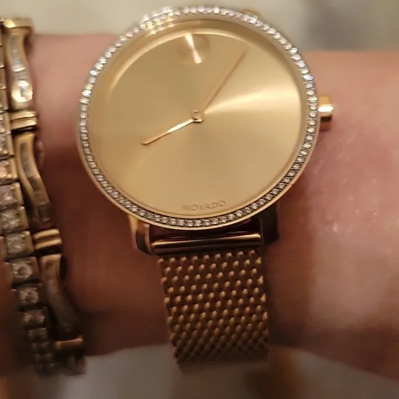 Movado Gold Women's Watch - Picture 3 of 11